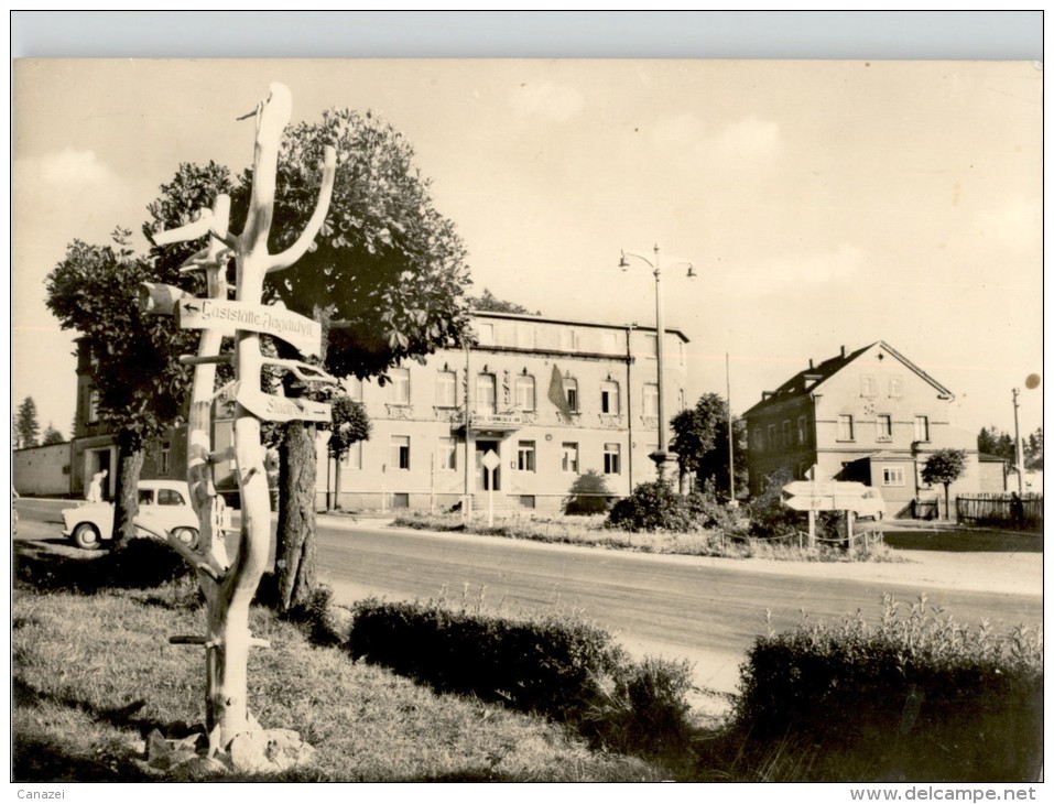 AK Schöneck, Hotel Schönecker Hof, Ung, 1978 - Vogtland