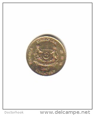 SINGAPORE    5  CENTS  1997 (KM # 99) - Singapur