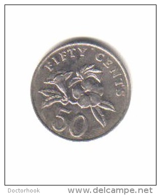 SINGAPORE    50  CENTS  1995 (KM # 102) - Singapour