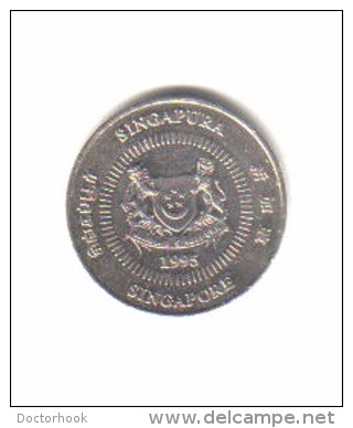 SINGAPORE    50  CENTS  1995 (KM # 102) - Singapur