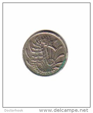 SINGAPORE    10  CENTS  1977 (KM # 3) - Singapur