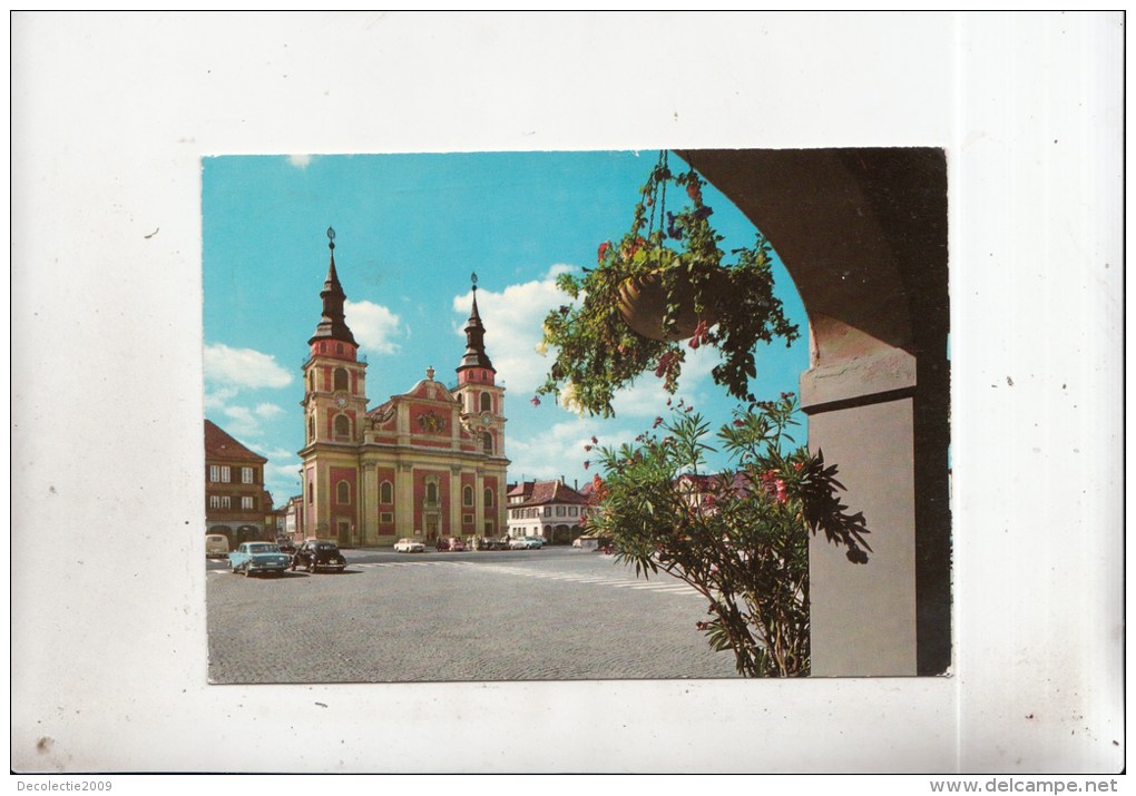 BT14274 Ludwigsbug Marktplatz Und Ev Stadtkirche   2 Scans - Ludwigsburg