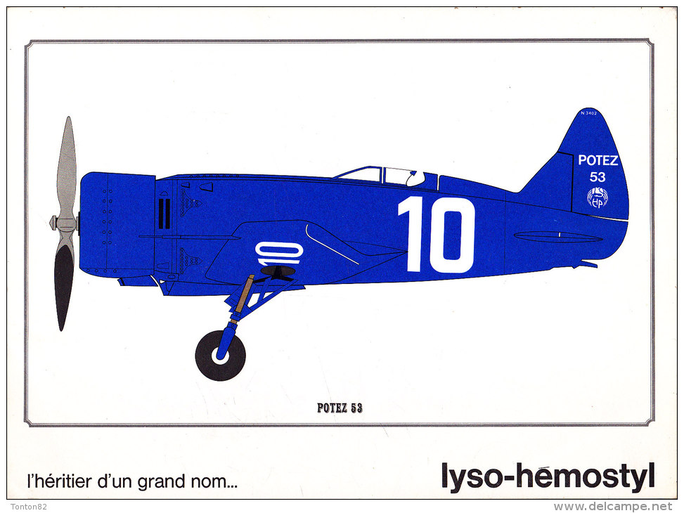Breguet XIX " Grand Raid "  - Publicité " Lyso-Hemostyl " - Réservé Au Corps Médical - Airplanes