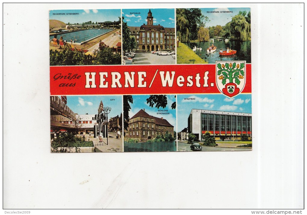 BT14355 Herne Westf      2 Scans - Herne