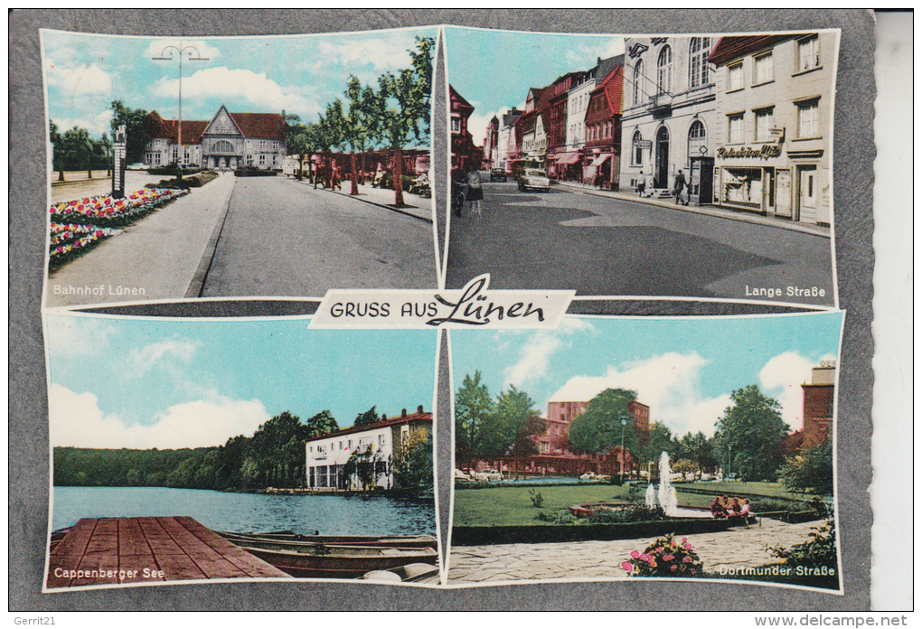 4670 LÜNEN, Mehrbildkarte 196... - Lünen