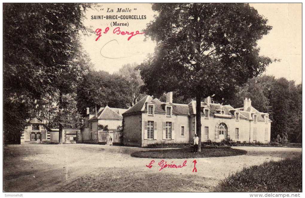 51 - SAINT BRICE COURCELLES - La Malle - Chateau - Otros & Sin Clasificación