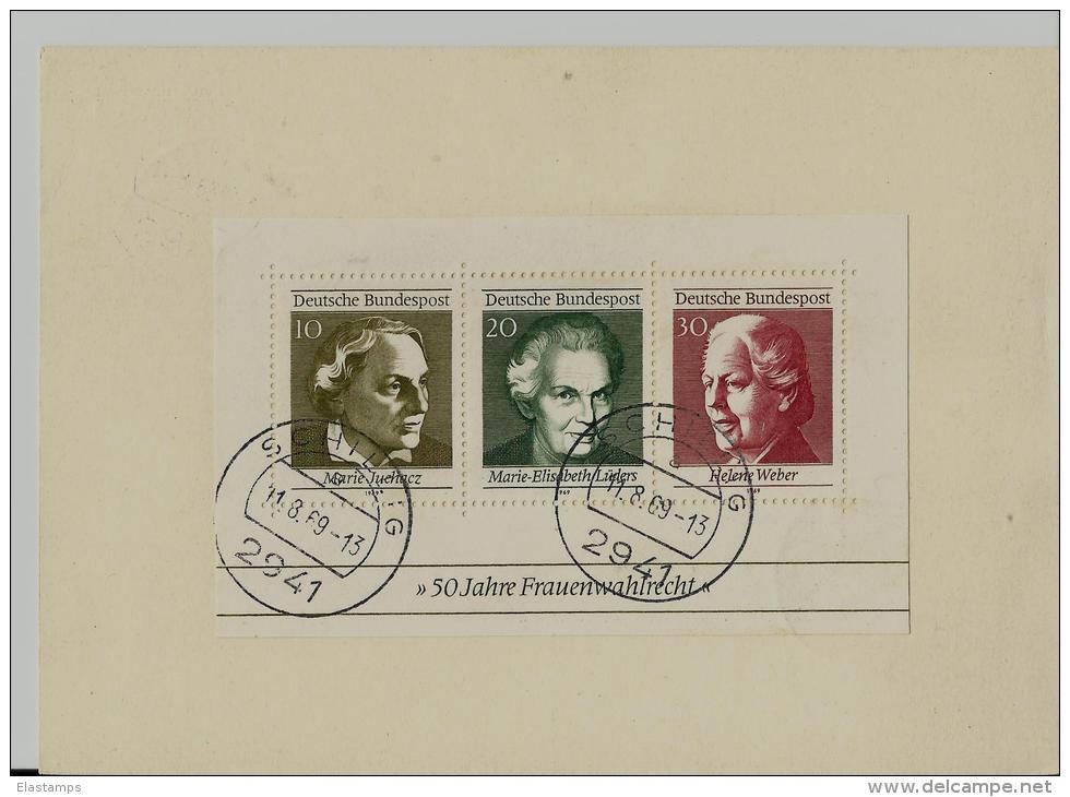 =DE GS SST 1969 2941 - Cartes Postales - Oblitérées