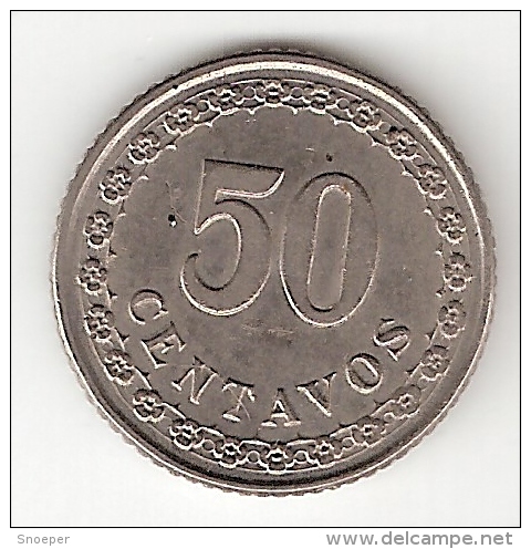 *paraguay 50 Centimos 1925  Km 12  Xf+  !!! - Paraguay
