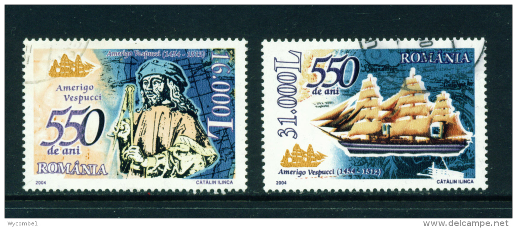 ROMANIA - 2004 Vespucci Used As Scan - Gebraucht