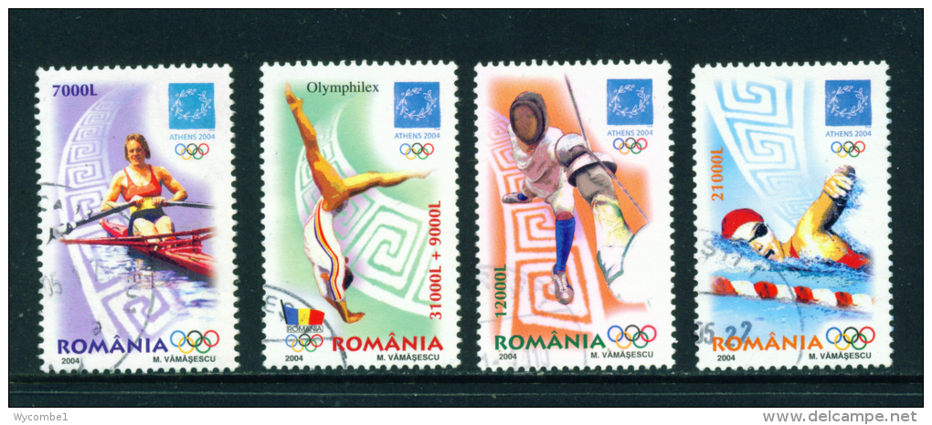 ROMANIA - 2004 Olympic Games Used As Scan - Usado