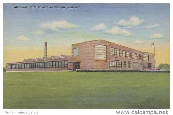 Indiana Evansville Mechanic Arts School - Evansville