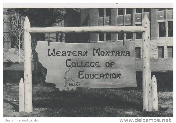 Montana Western Montana College Of Education - Autres & Non Classés