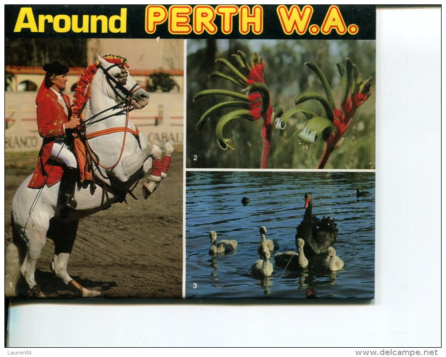 (postcard Booklet 26) Australia - WA - Perth - Perth