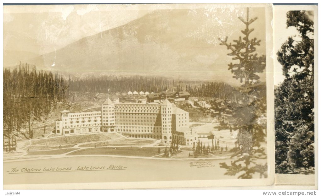 (789) Very Old Postcard - Carte Ancienne - Canada - Lake Louise - Lac Louise