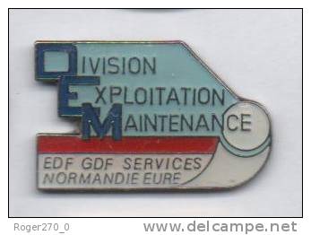 EDF GDF , Division Exploitation Maintenance Normandie Eure - EDF GDF
