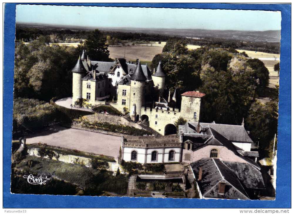 63 BORT L' ETANG CHATEAU DE LA GARDE ENVIRONS DE LEZOUX CARTE PHOTO   DENTELEE - Lezoux