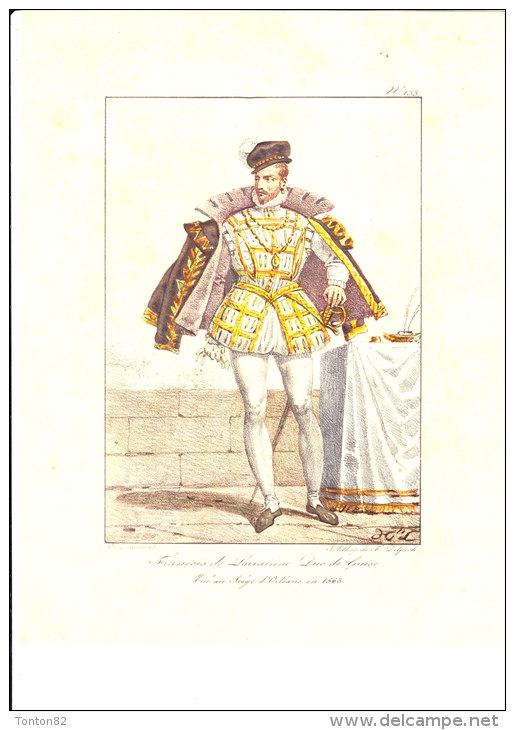 François De Lorraine Duc De Guise   - Publicité Des Laboratoires Amido - Réservé Au Corps Médical - Histoire