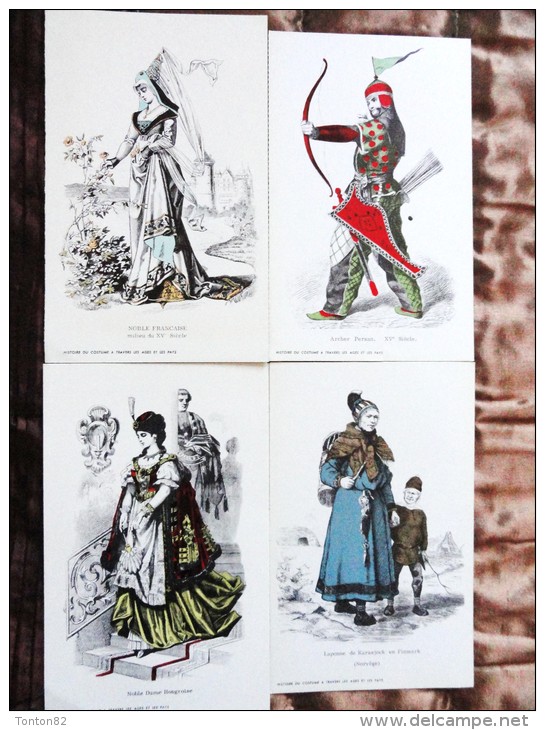 Histoire Du Costume   - Publicité Des Laboratoires Unilabo - Réservé Au Corps Médical - Geschiedenis