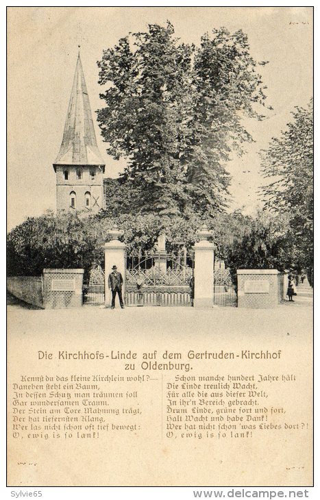 OLDENBURG - Allemagne - Die Kirchhofs-Linde Auf Dem Gertruden-Kirchhof Zu Oldenburg - Oldenburg