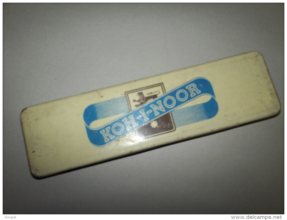 Alt299 Scatola In Latta Per Matite, Koh-i-noor, Vintage | Pencil Metal Box - Scatole