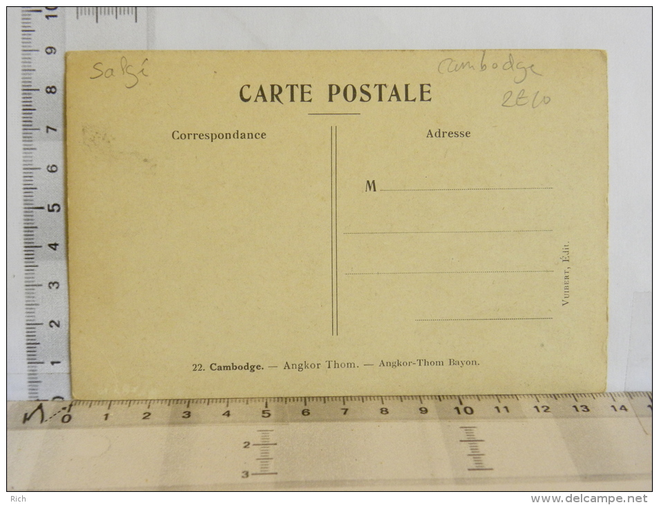CPA - Cambodge  - Illustrateur Salgé - Angkor Thom - Kambodscha