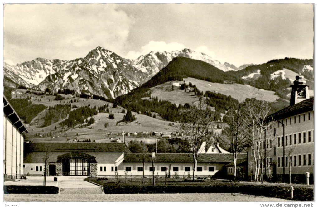 AK Sonthofen Im Allgäu, Kaserne, Gel 1958 - Sonthofen