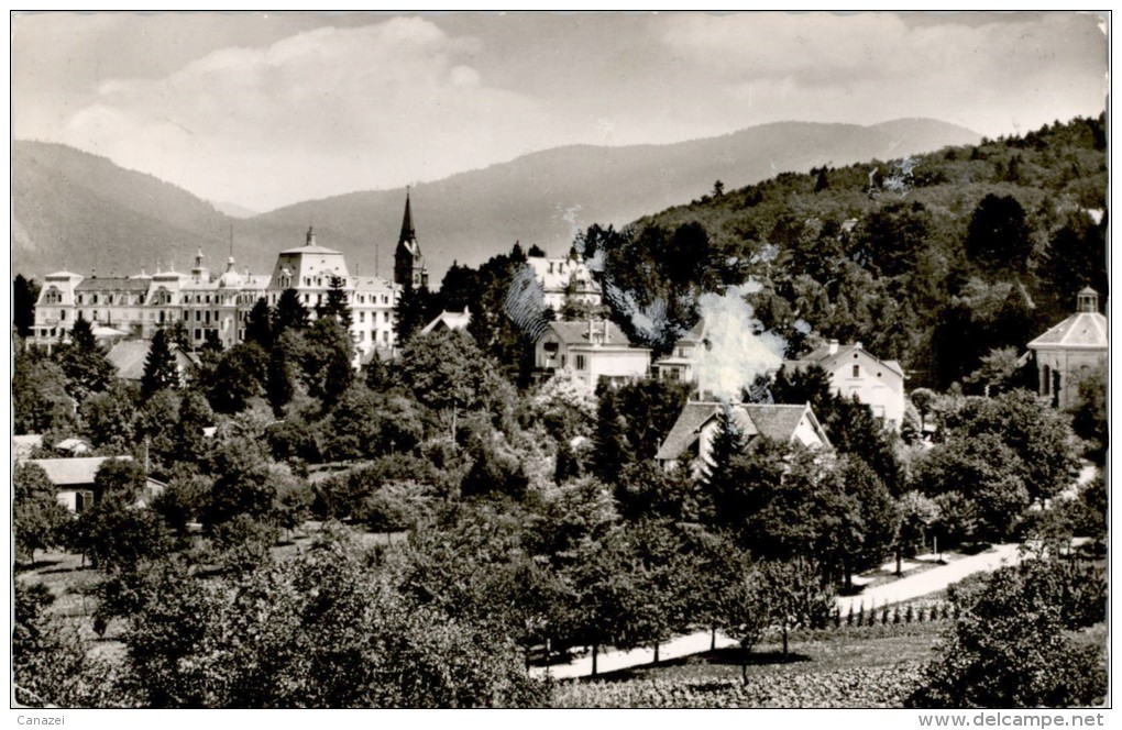 AK Badenweiler, Gel 1957 - Badenweiler