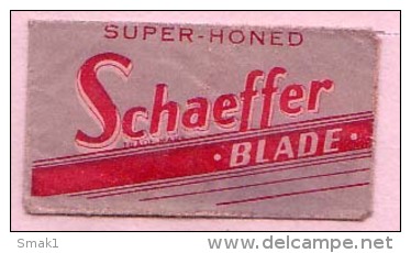 RAZOR BLADE SCHAEFFER  BLADE SUPER - HONED - Rasierklingen