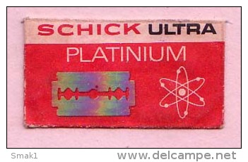 RAZOR BLADE RASIERKLINGE SCHICK ULTRA PLATINUM - Rasierklingen