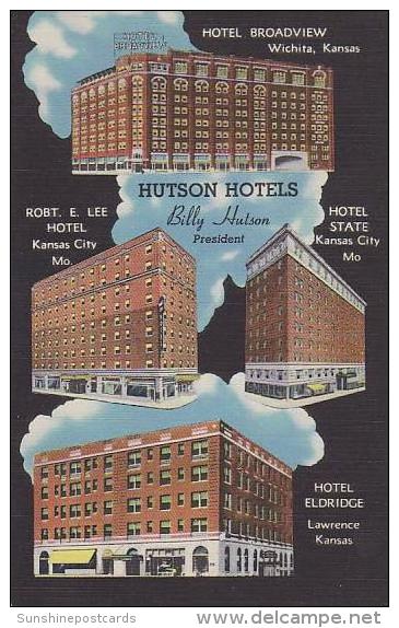 Kansas Wichita Hutson Hotel Billy Hutson President - Wichita