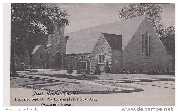 Kansas Osawatomie First Baptist Church - Altri & Non Classificati