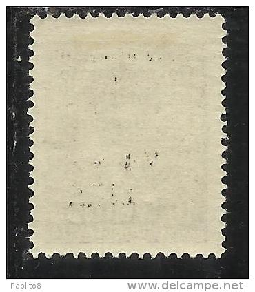 MONTENEGRO 1942 GOVERNATORATO BLACK OVERPRINTED SOPRASTAMPA NERA LIRE 16 D MNH - Montenegro