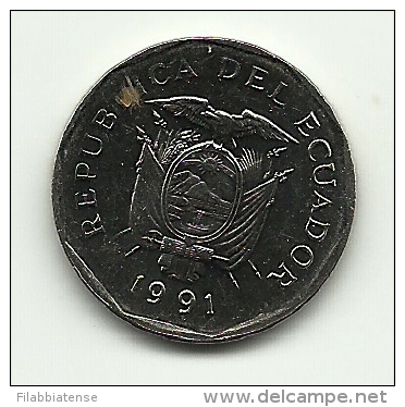 1991 - Ecuador 10 Sucres, - Ecuador