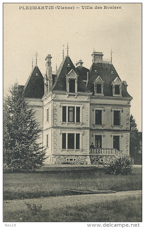 Pleumartin Villa Des Rosiers Chateau - Pleumartin