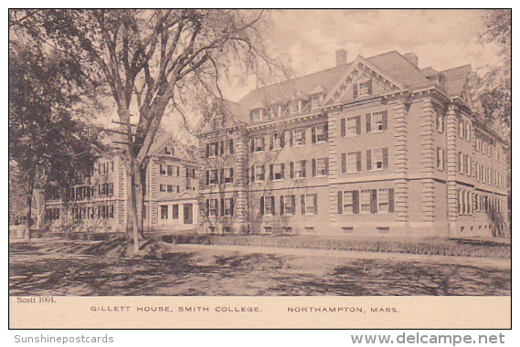 Massachusetts Northampton Gillett House Smith College Albertype - Northampton