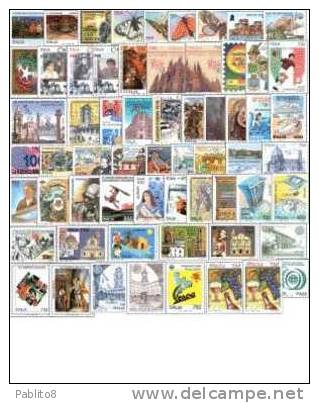 ITALIA REPUBBLICA ITALY REPUBLICA 1996 ANNATA COMPLETA COMPLETE YEAR MNH - Full Years