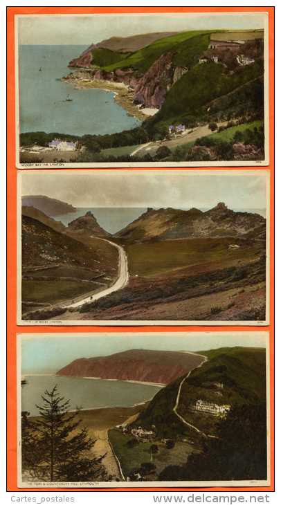 LYNTON Valley Of Rocks + Woody Bay + LYNMOUTH The Tors &amp; Countisbury - Lynmouth & Lynton