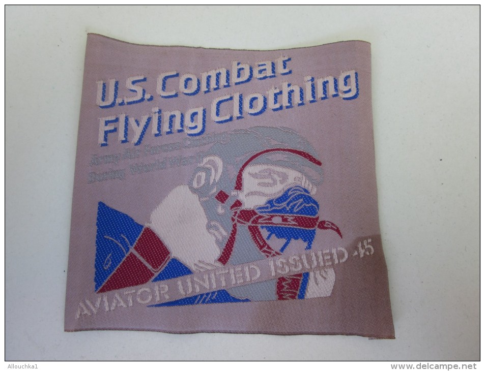 MILITARIA écusson En Tissu US Combat Flying Clothing  Vêtements De Combat Aérien Américain USA - Patches