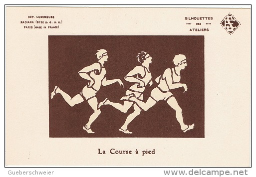 ATH-L3 - CPA Ateliers Des Silhouettes - ATHLETISME Course à Pied - Leichtathletik