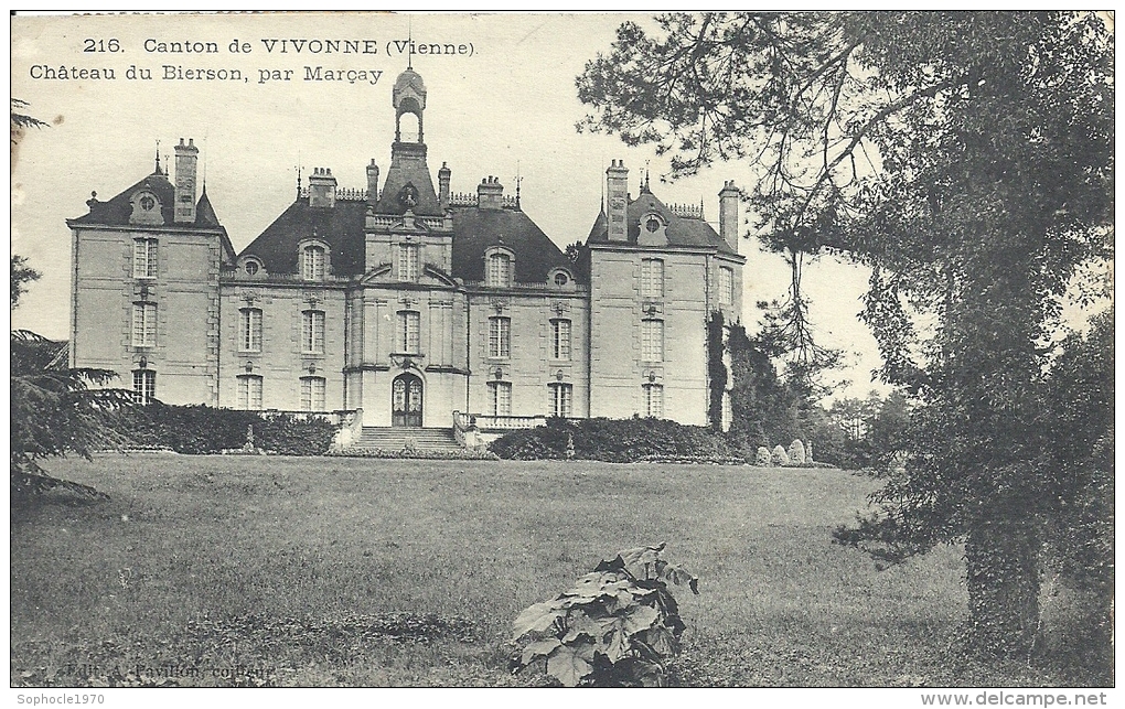 POITOU-CHARENTE - 86 - VIENNE - Château Du Bierson - Vivonne