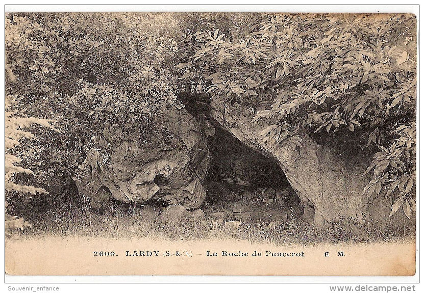 CPA Lardy 91 Essonne Les Roches De Pancerot - Lardy