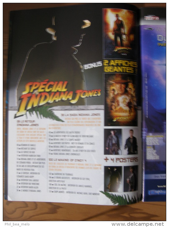 CINEMA - MAGAZINE FILM(S) - N° 5 - JUIN/JUILLET 2008 - INDIANA JONES ROYAUME DU CRÂNE DE CRISTAL + 6 POSTERS COLLECTOR - Magazines