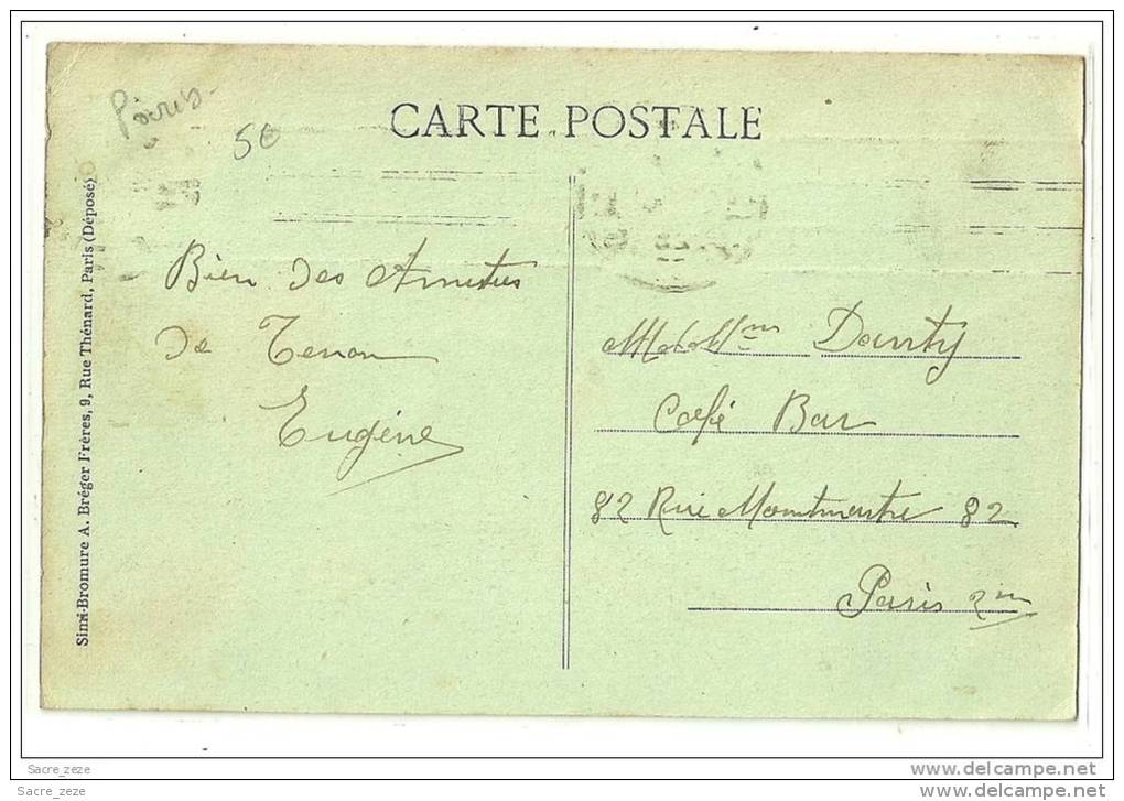 PARIS 1925-hopital TENON-la Cour D´honneur Et Le 3ème Batiment(chirurgie) - Santé, Hôpitaux