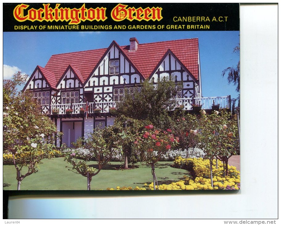 (booklet 27) Old Booklet View Card - Livret De Carte Vue - ACT - Cockington Green - Canberra (ACT)