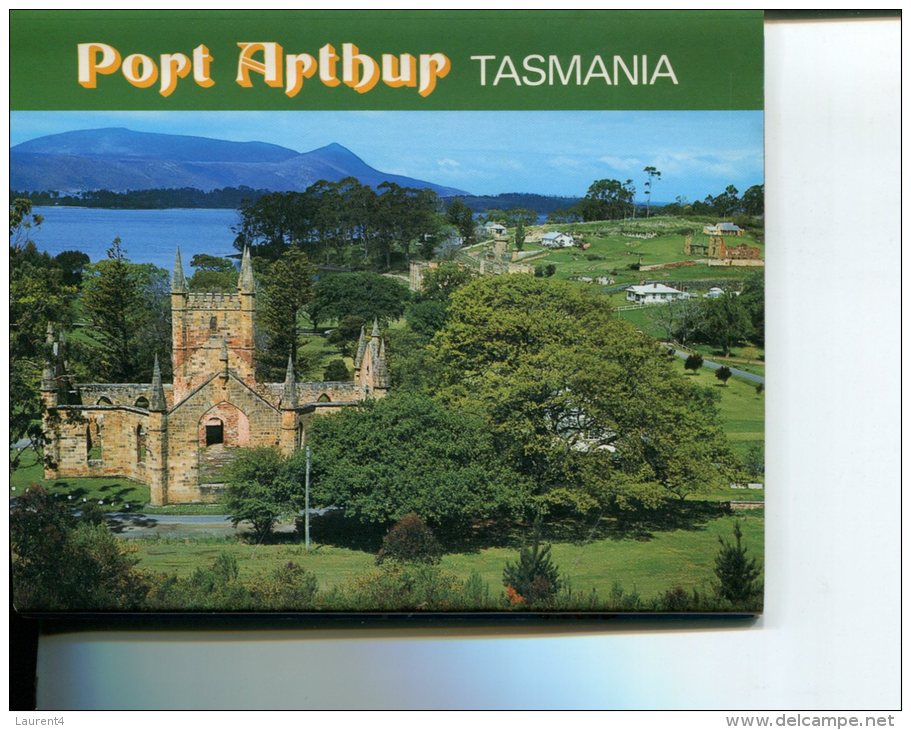 (booklet 27) Old Booklet View Card - Livret De Carte Vue - TAS - Port Arthur - Port Arthur