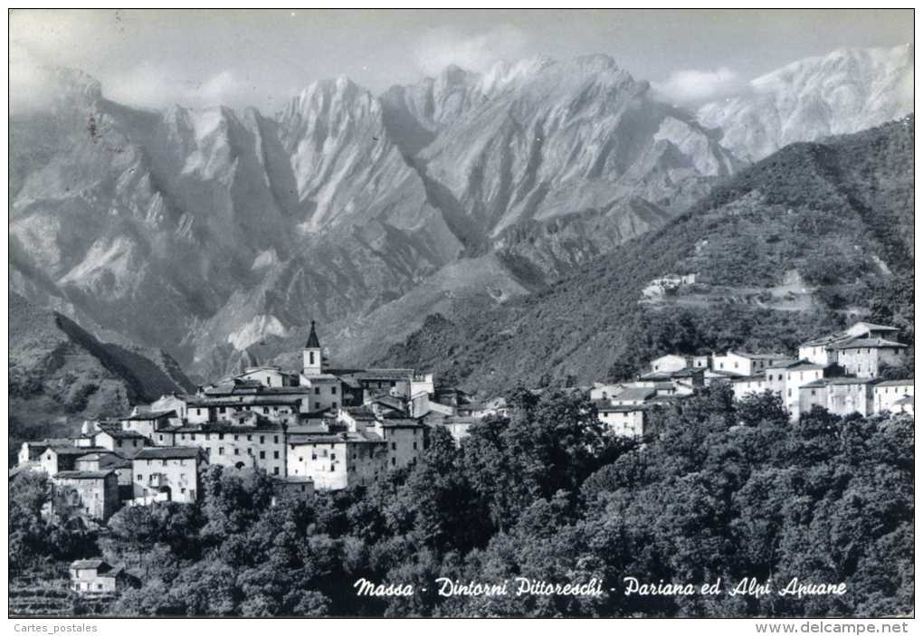 MASSA Dintorni Pittoreschi - Pariana Ed Alpi Apuane - Massa