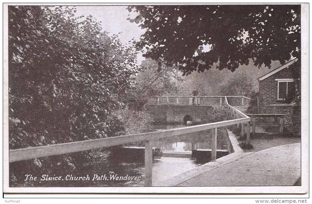 BUCKS - WENDOVER - THE SLUICE - CHURCH PATH Bu114 - Buckinghamshire