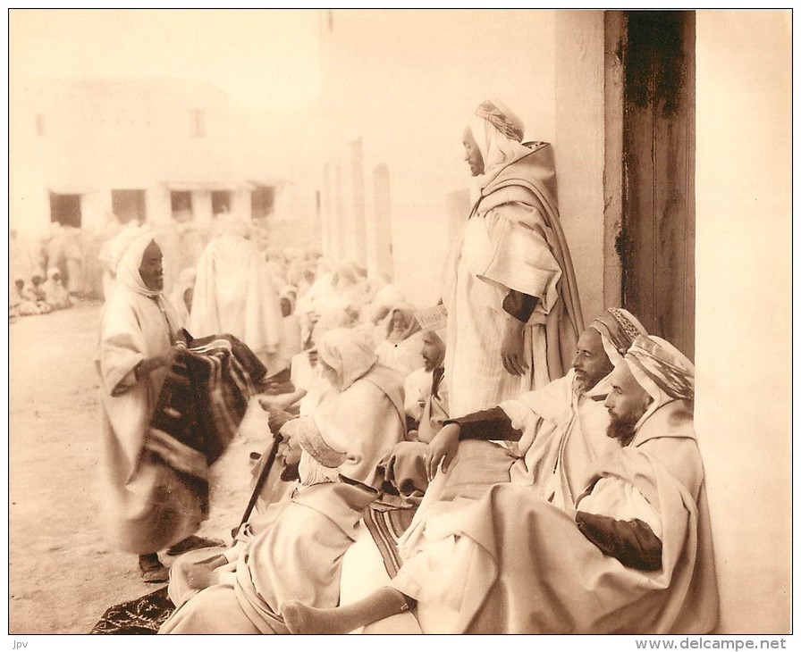 HELIOGRAVURE : LES BOURGEOIS DE BENI-ISGUEN.  PHOTO BOUGAULT . - Afrika