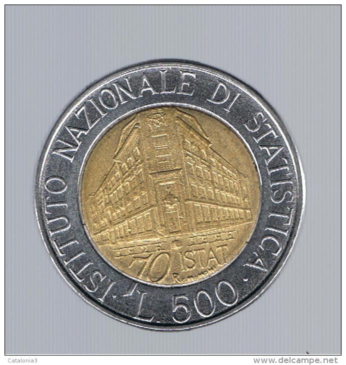ITALIA - ITALY = 500 Liras ND (1996)   KM181 - Commémoratives