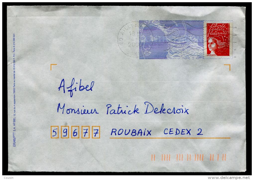 AFIBEL  Luquet La Poste   988   244/258487 - Prêts-à-poster:Stamped On Demand & Semi-official Overprinting (1995-...)